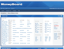 Tablet Screenshot of moneyboard.biz